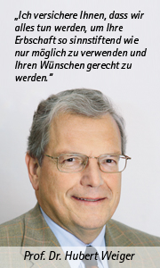 Testimonial Hubert Weiger, BUND Bundesvorsitzender